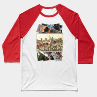 Greetings from Frankfurt in Germany Vintage style retro souvenir Baseball T-Shirt